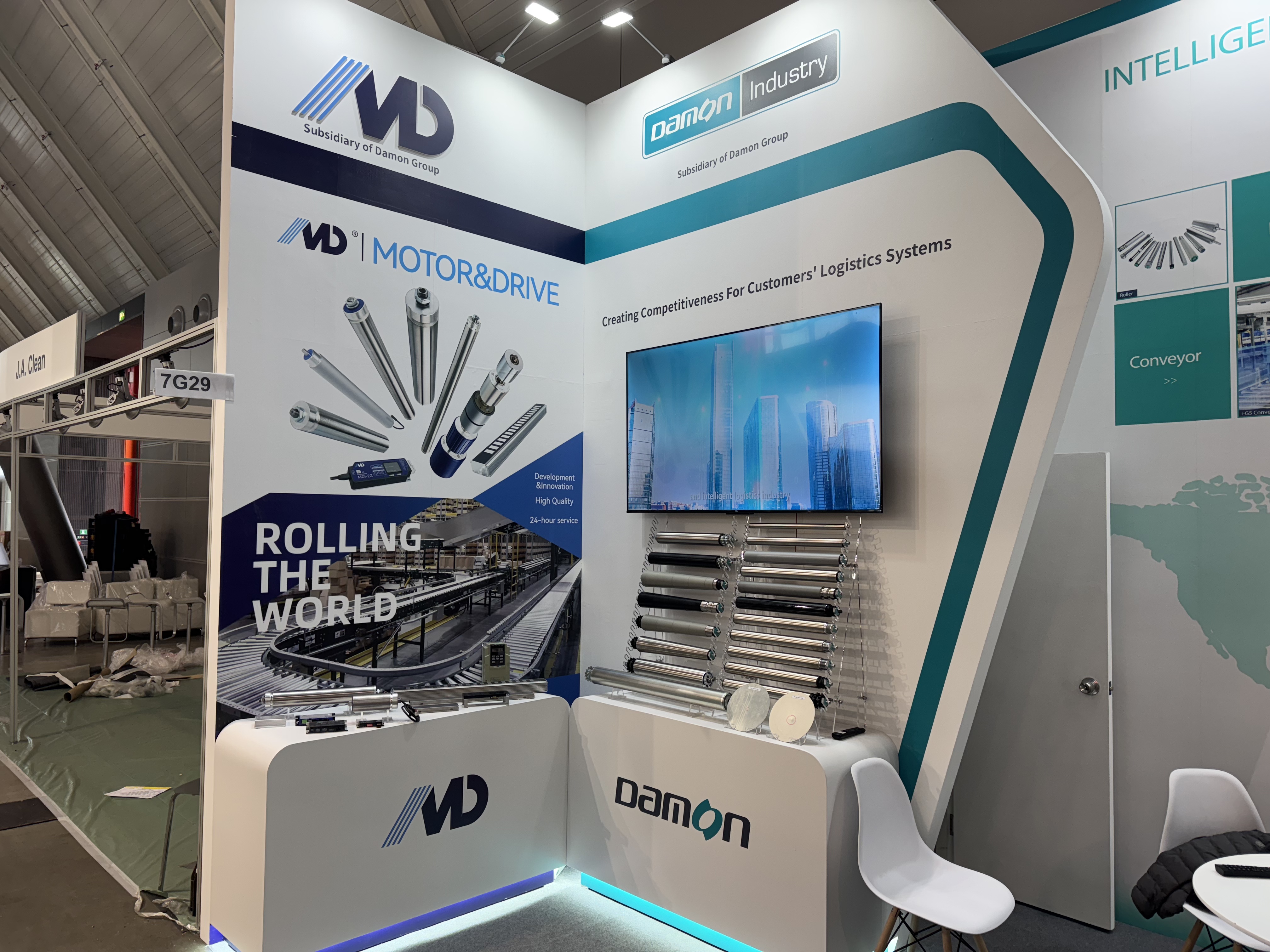 M&D ส่องแสงที่นิทรรศการโลจิสติกส์ระหว่างประเทศและผลิตภัณฑ์ที่เป็นนวัตกรรมดึงดูดความสนใจ